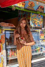 Load image into Gallery viewer, Mustard Wide Leg Jumpsuit