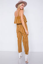 Load image into Gallery viewer, Mustard Wide Leg Jumpsuit