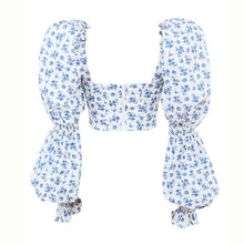 Load image into Gallery viewer, Sage Puff Sleeve Top
