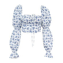 Load image into Gallery viewer, Sage Puff Sleeve Top
