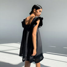 Load image into Gallery viewer, Butterfly Sleeve Mini Dress
