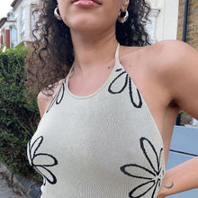 Load image into Gallery viewer, Backless Print Dress
