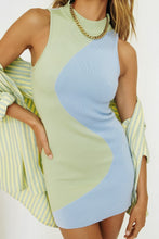 Load image into Gallery viewer, Pistachio Mini Dress
