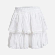 Load image into Gallery viewer, White Cotton Skirt
